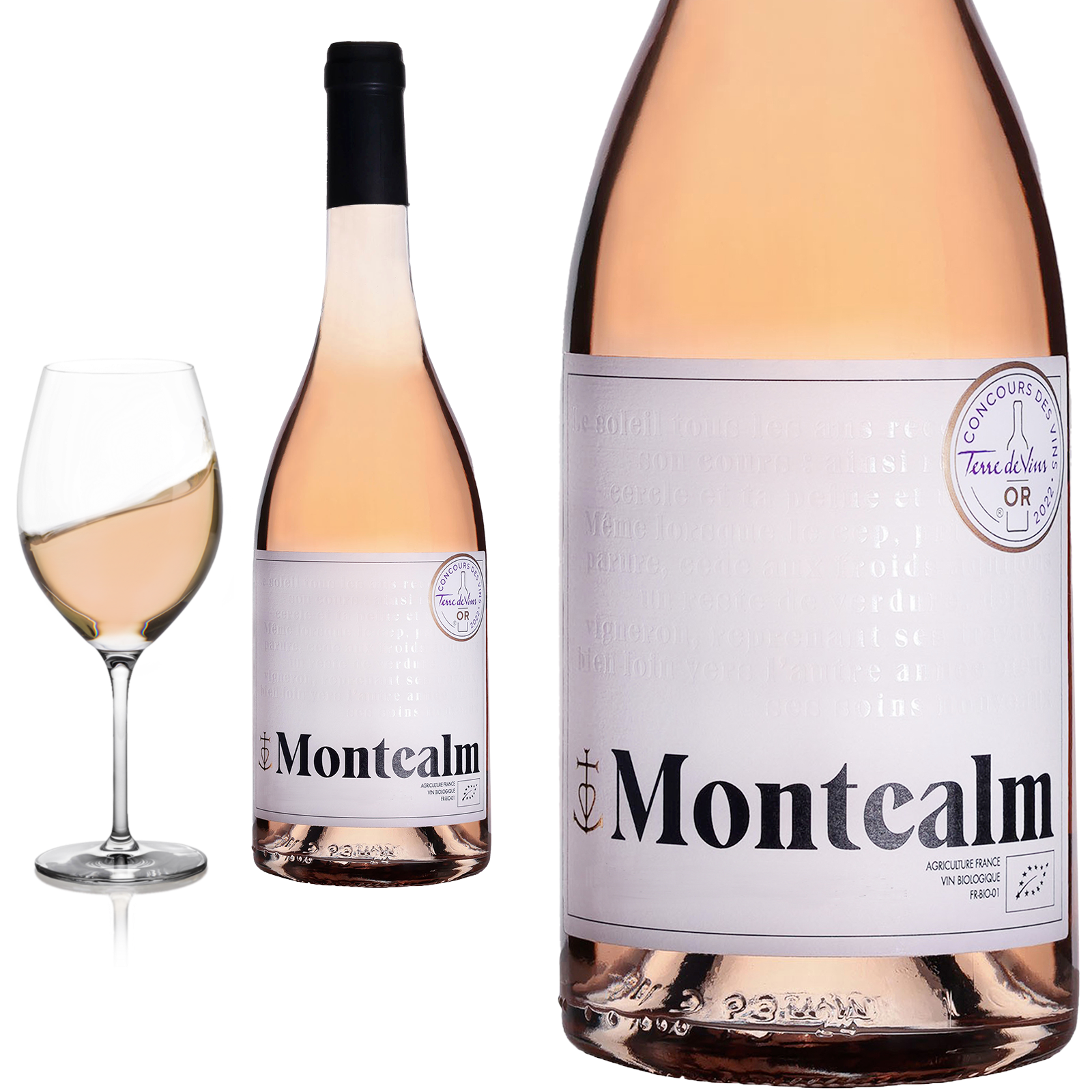 2022 BIO Gris des Sables Excellence Rosé von Domaine de Montcalm - Roséwein