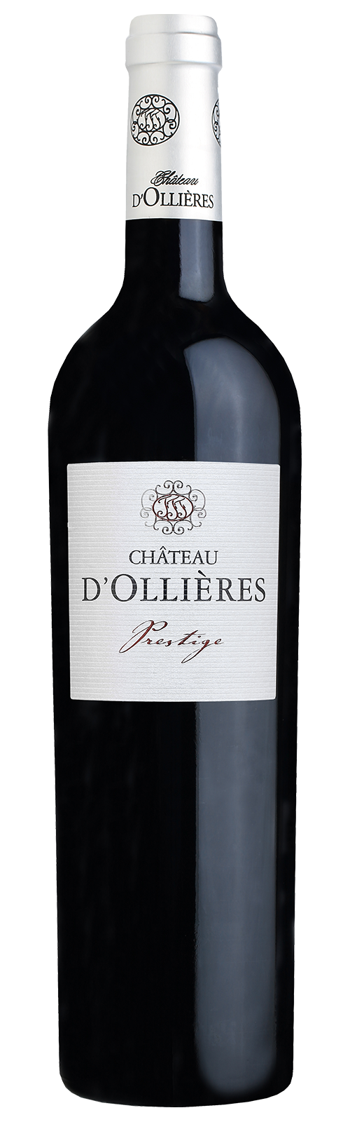 2020 Côteaux Varois en Provence rouge PRESTIGE von Château d'Ollières - Rotwein