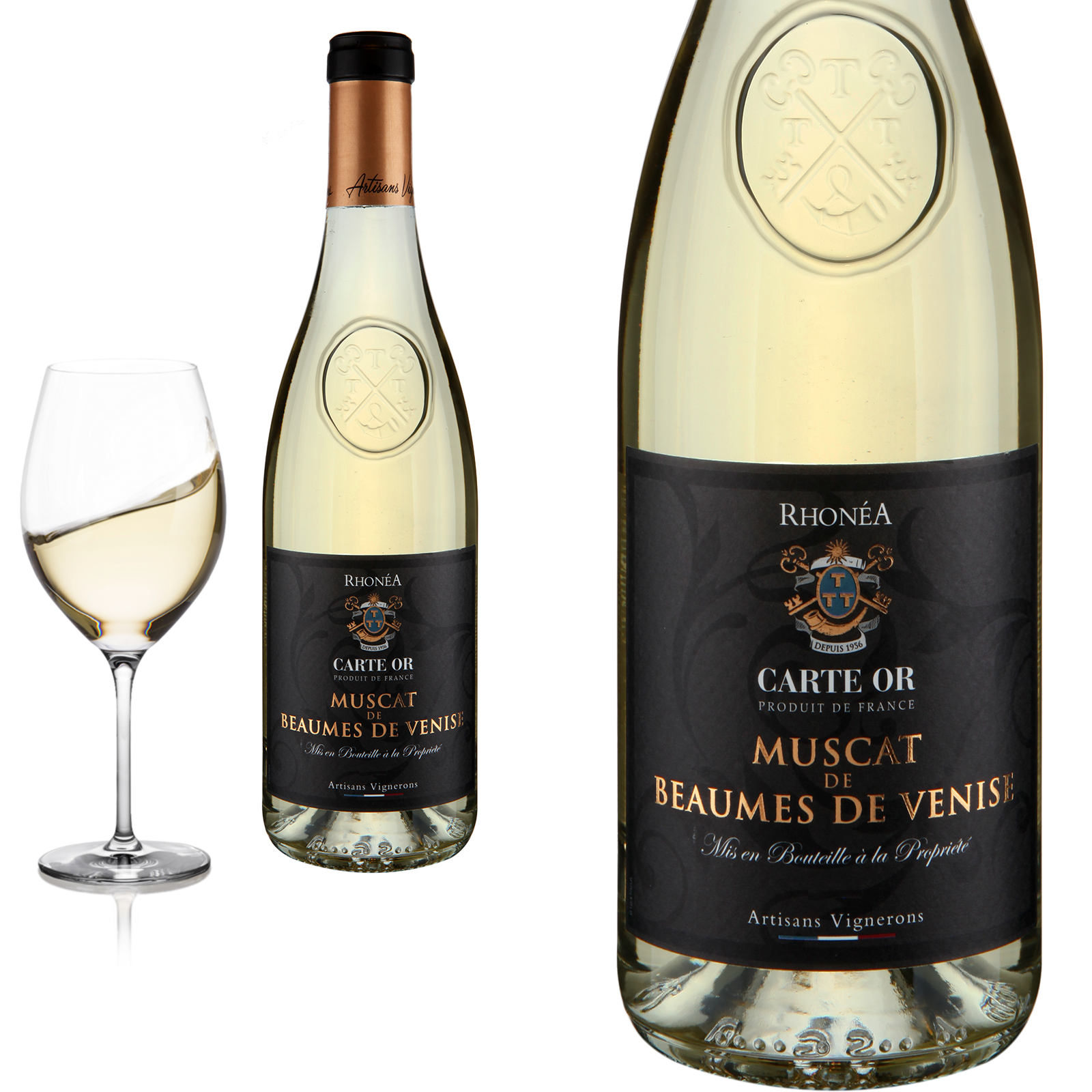 Muscat de Beaumes de Venise Carte Or Vignerons de Balma Venitia - Dessertwein
