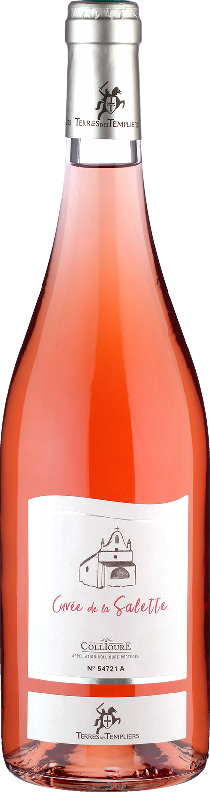 2024 Collioure Rosé Cuvée de la SALETTE von Terres des Templiers - Roséwein