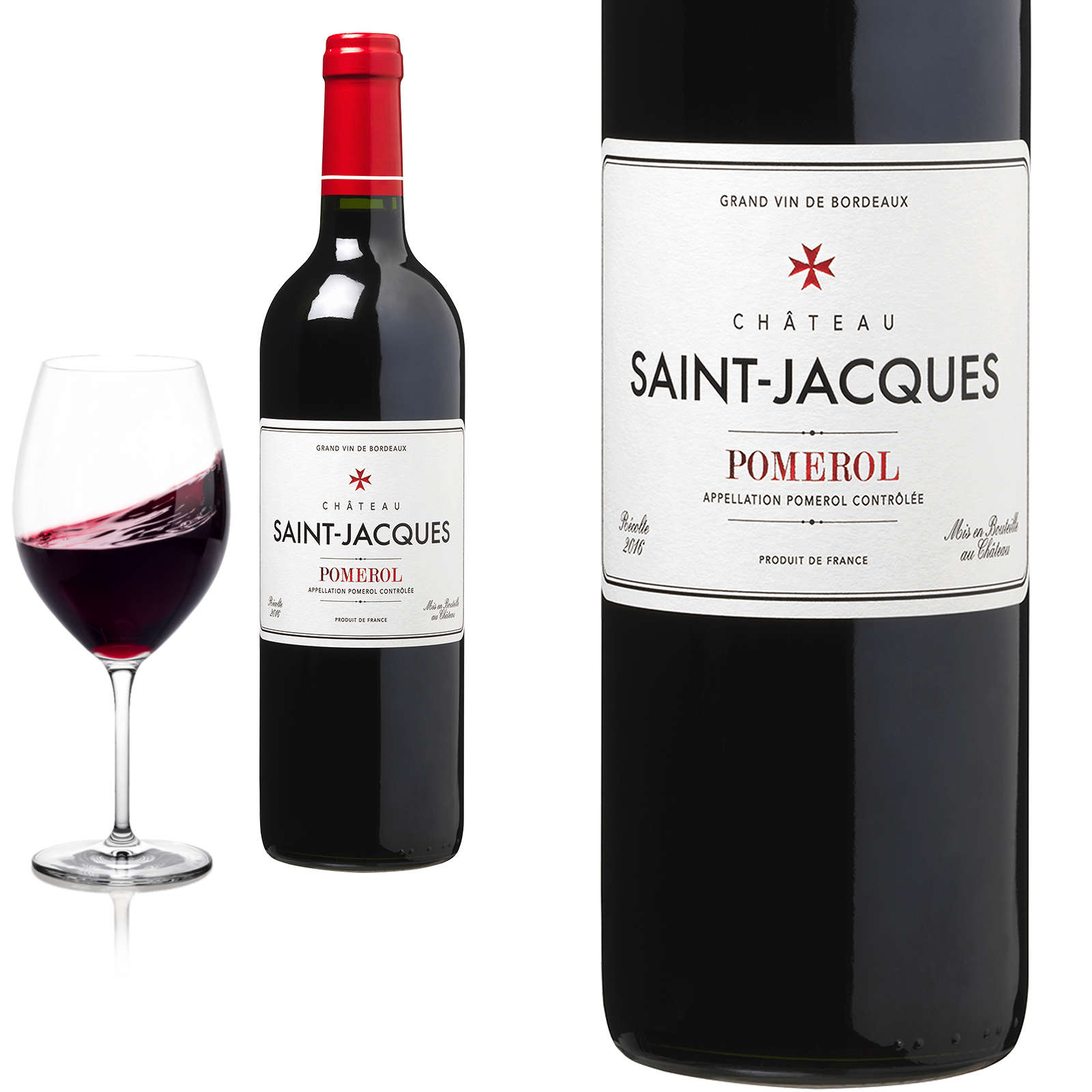 2018 Pomerol von Château Saint-Jacques - Rotwein