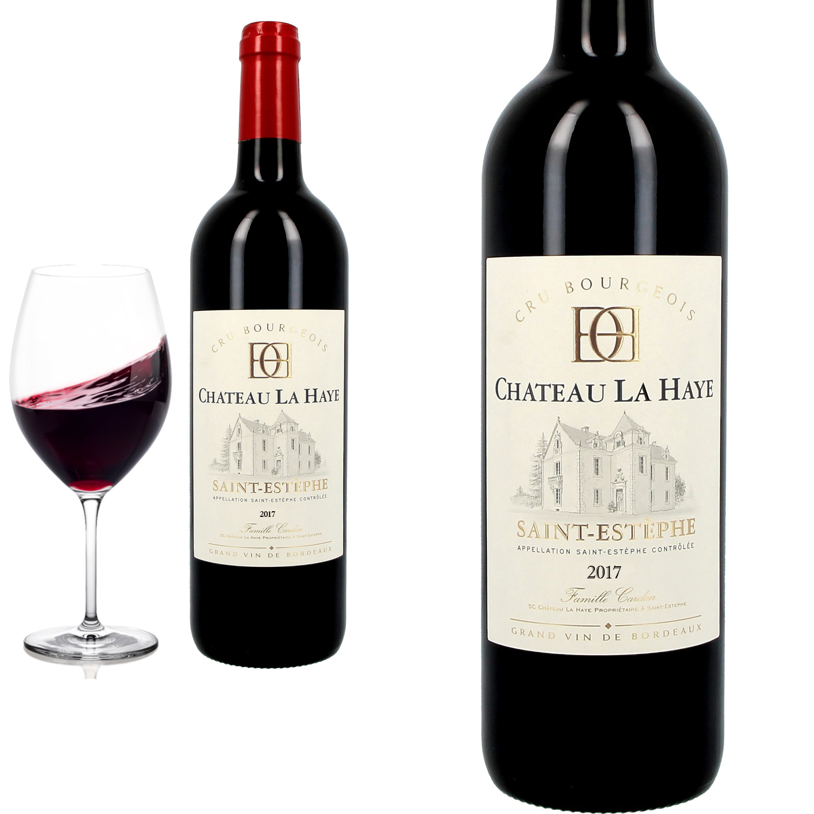 2017 Saint-Estèphe Cru Bourgeois Supérieur Château La Haye - Rotwein