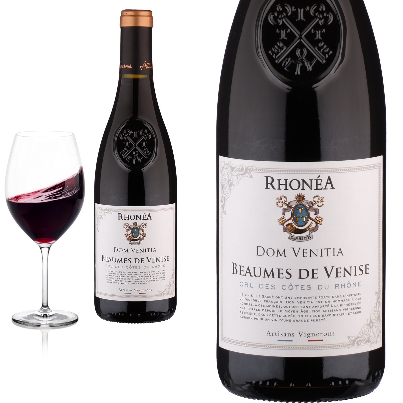 2023 Beaumes de Venise Dom Venitia von Vignerons de Beaumes de Venise - Rotwein