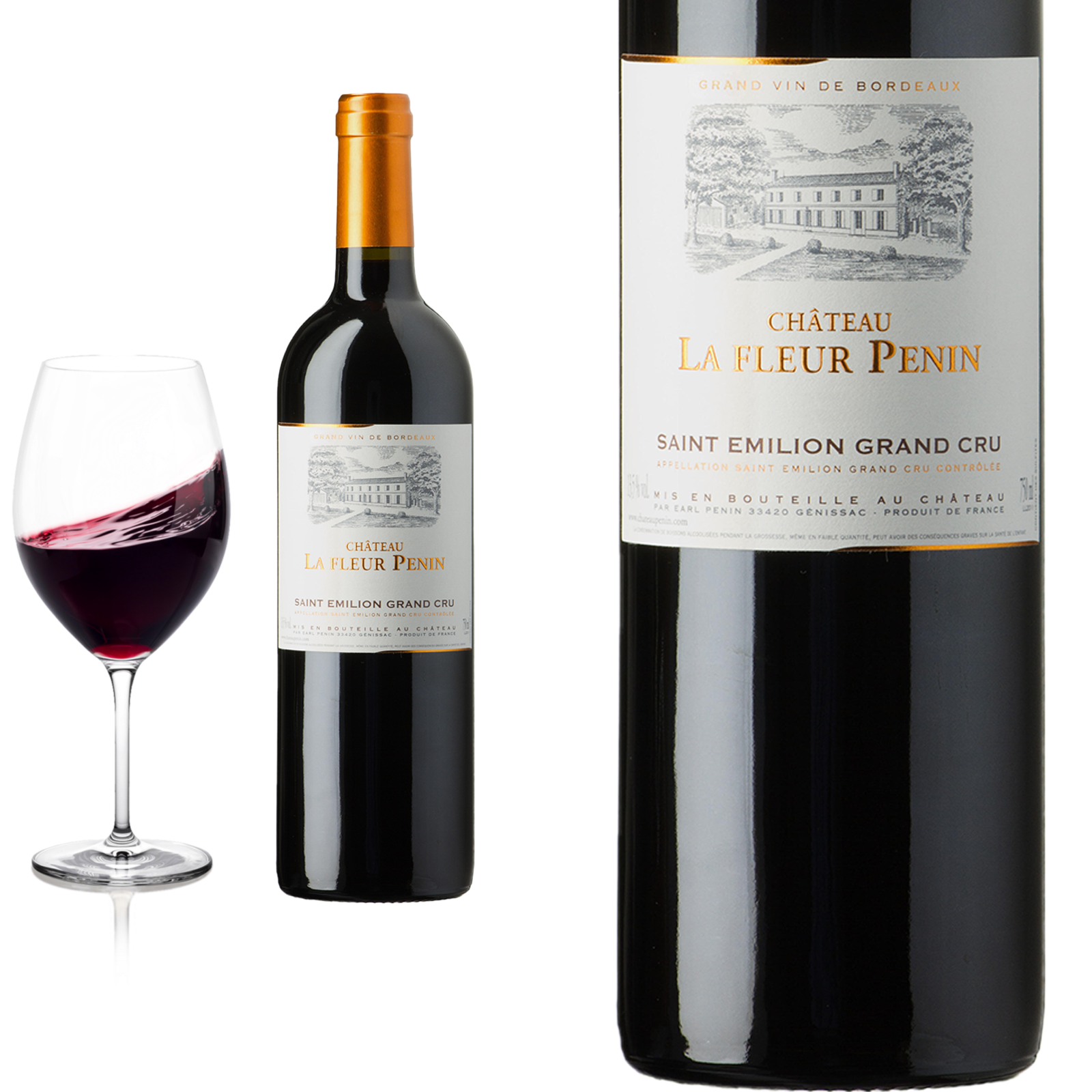 2021 Saint Emilion Grand Cru von Chateau la Fleur Penin  - Rotwein