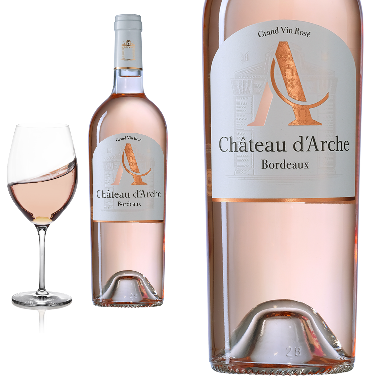 2021 Château d'Arche Bordeaux rosé Roséwein