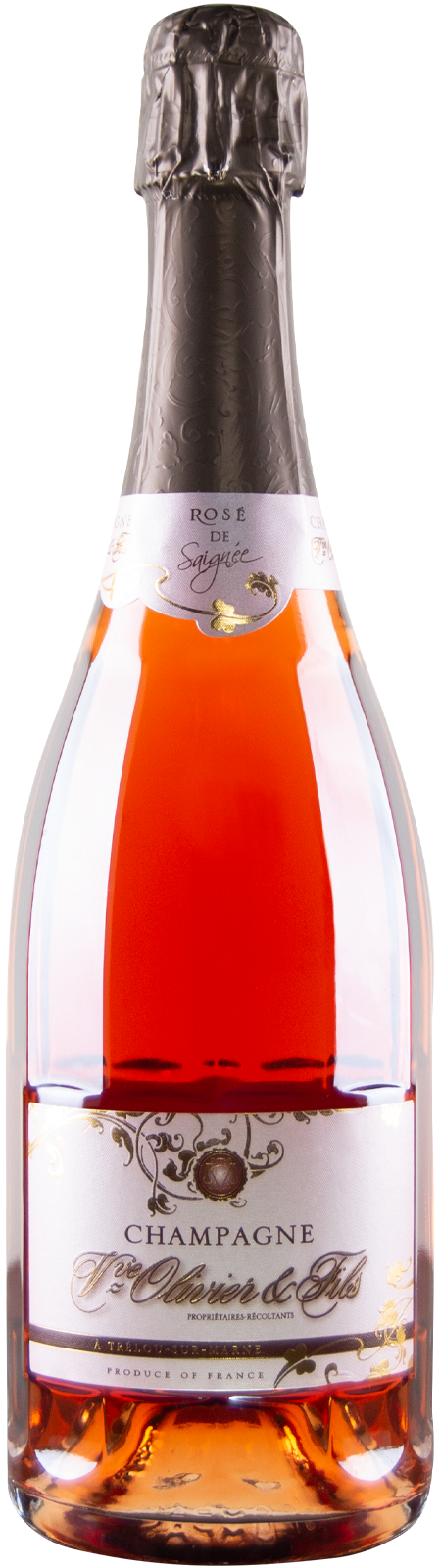 Champagne Rosé Saignee Veuve Olivier & Fils Perle de Saignee Brut