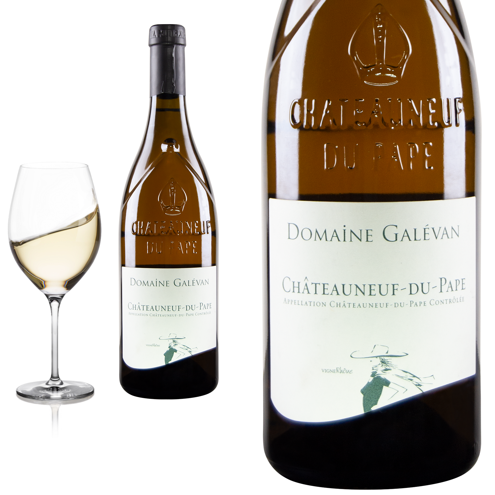 2011 Châteauneuf-du-Pape blanc Domaine Galévan - Weißwein