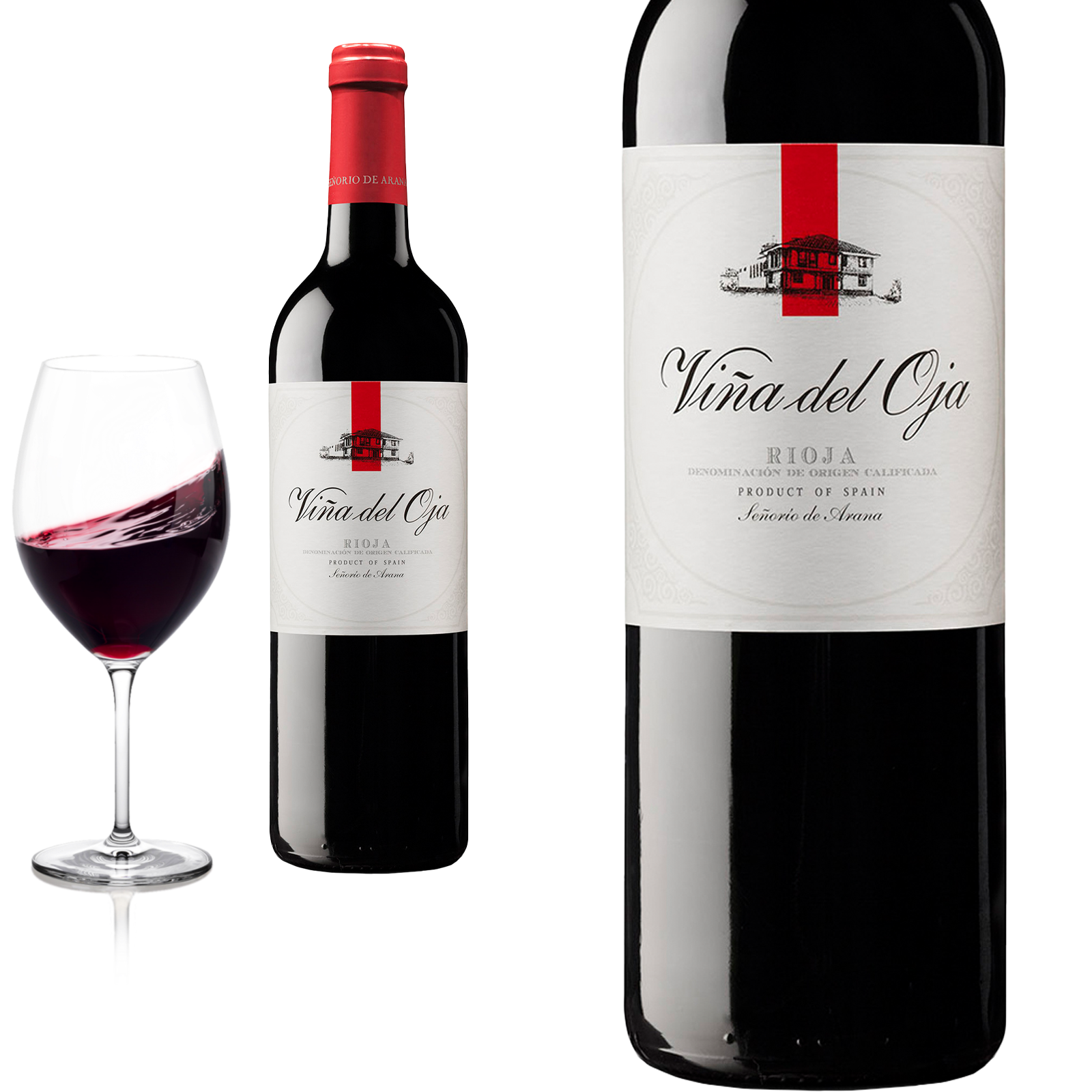 2022 Rioja Tinto Vina del Oja von Bodegas Senorio de Arana - Rotwein