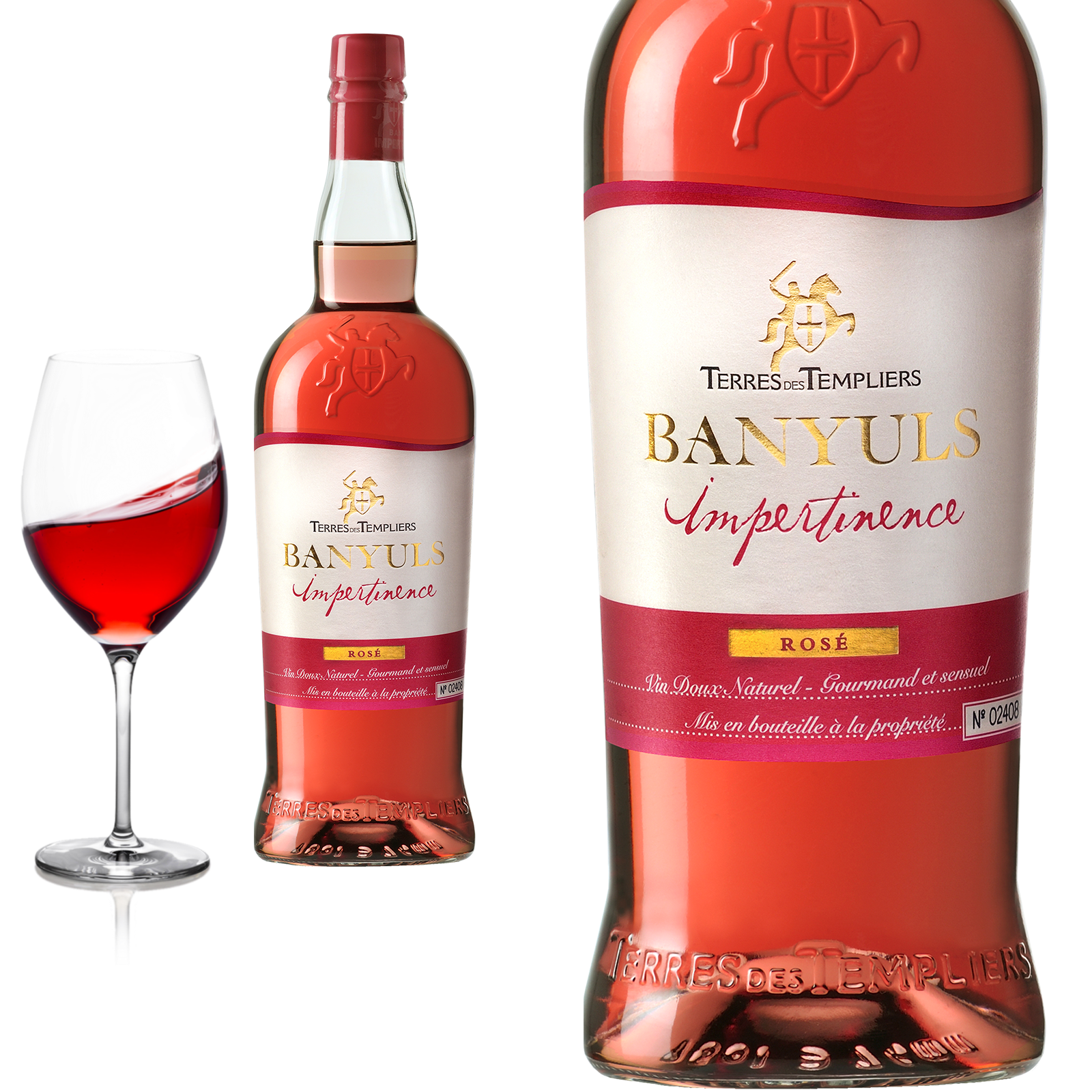 Banyuls Rosé Impertinence lieblich Terres des Templiers - Roséwein