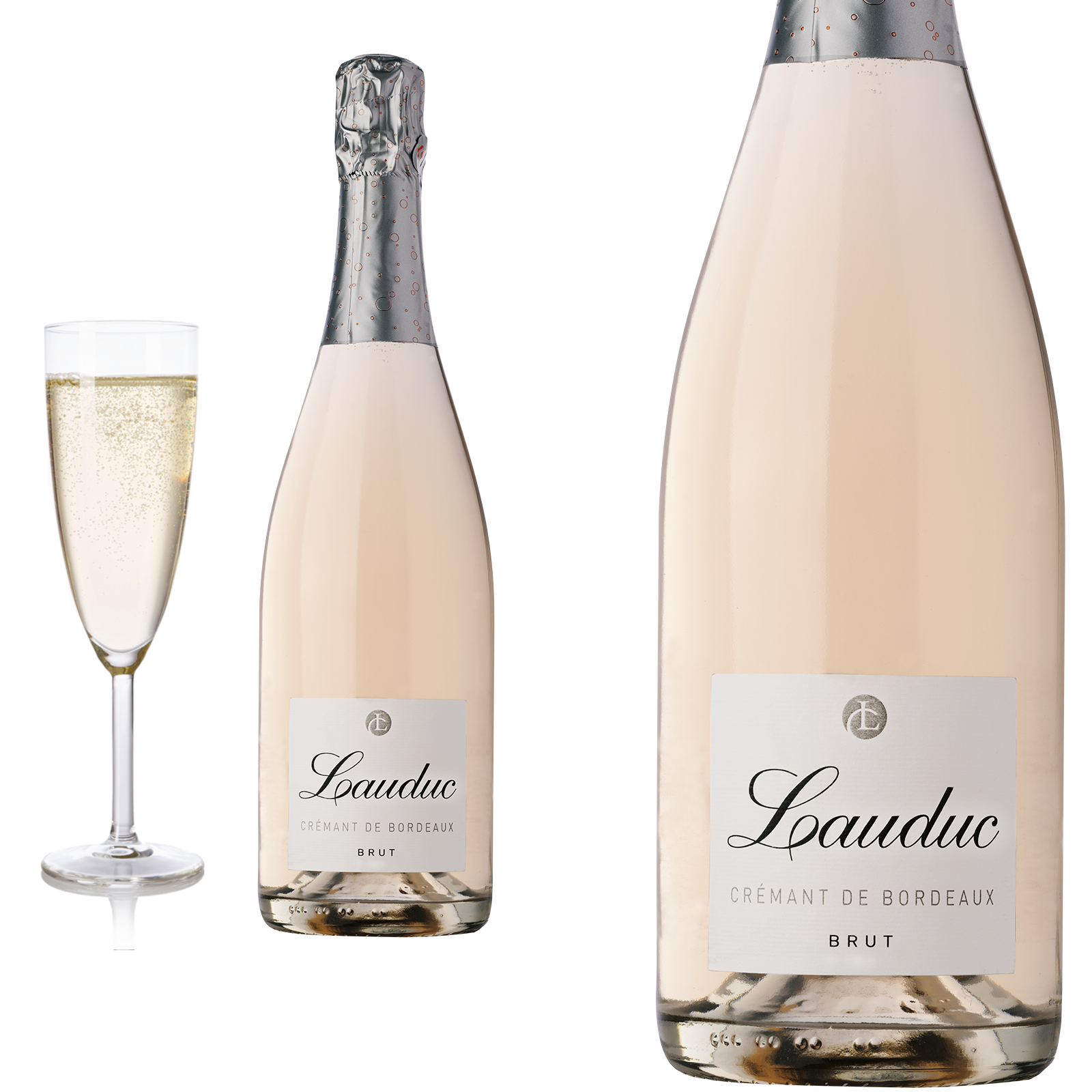 Crémant de Bordeaux ROSÉ Brut von Château Lauduc - Crémant