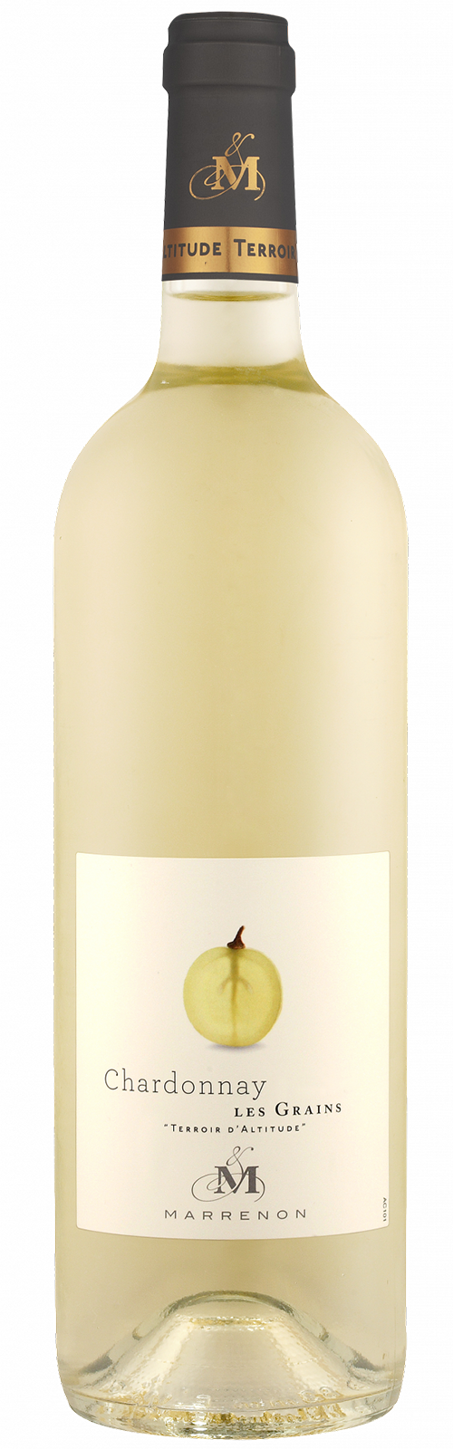 2023 Chardonnay LES GRAINS d‘Altitude trocken von Marrenon - Weißwein