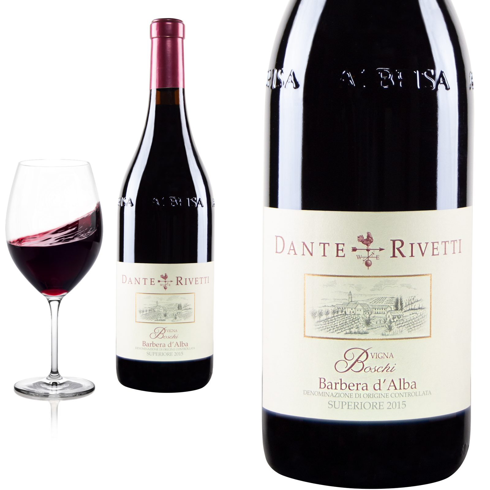 2015 Barbera d´Alba Superiore Vigna Boschi von Dante Rivetti - Rotwein